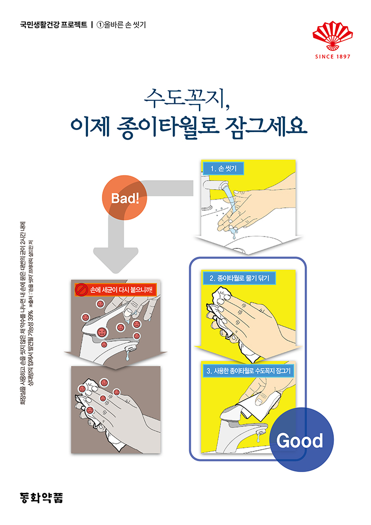 올바른 손 씻기